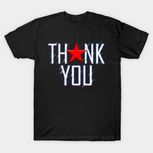 Thank You For Your Service 4th Of July Veterans Day T-Shirt